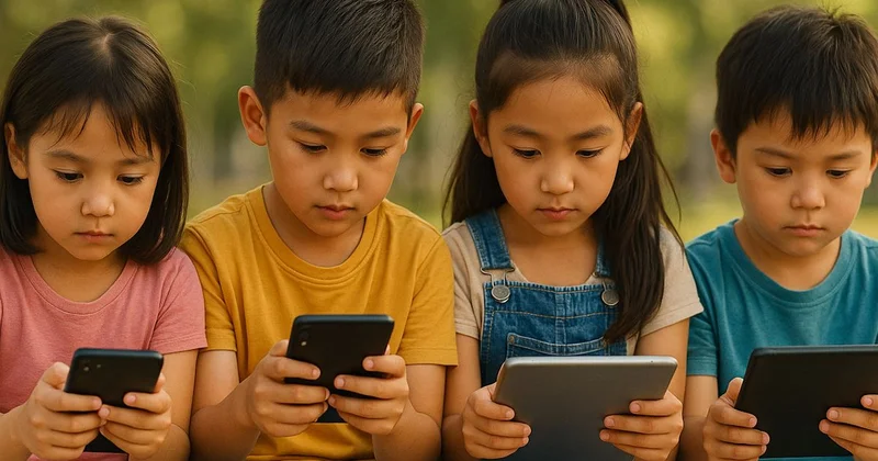 ​Қазақстанда балаларға әлеуметтік желіге шектеу қою мәселесін қарау ұсынылды