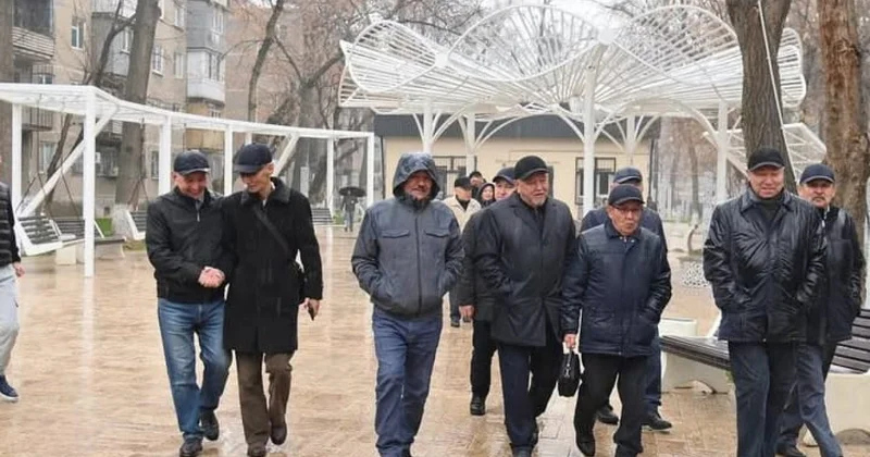 Шымкенттік ардагерлер құрылыс нысандарын аралады