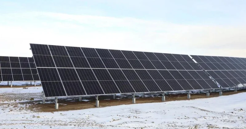 Қостанайда күн электр станциясы іске қосылды