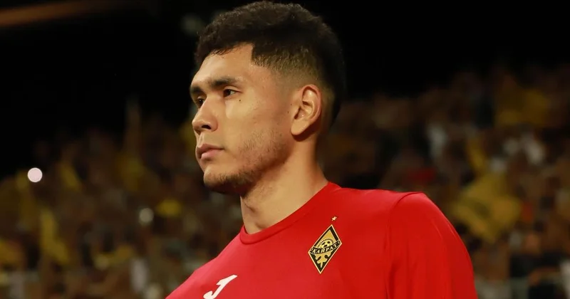 Вратарь Кайрата Анарбеков обошел Мбаппе и возглавил рейтинг Лиги чемпионов