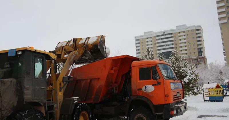 23 тыс. кубометров снега вывезли из Астаны за ночь