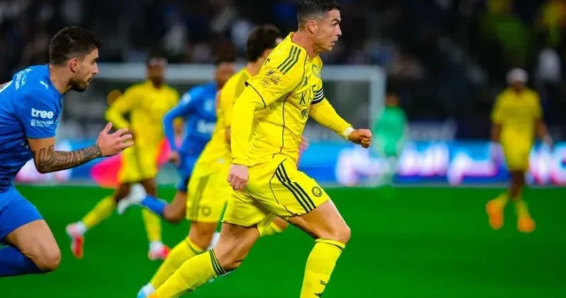 Роналду Сауд Арабиясы чемпионатының көшбасшы командасына қарсы 959 шы голын соқты