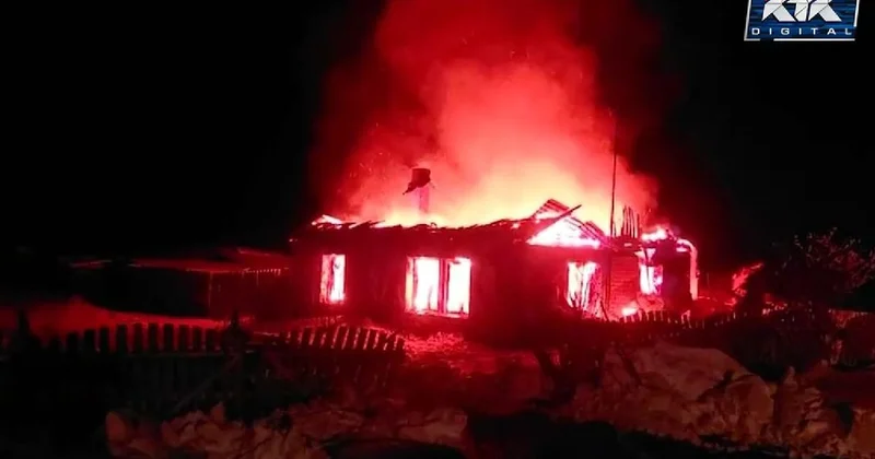 Гибель мужчины и детей в пожаре в СКО: найдено тело второго ребенка