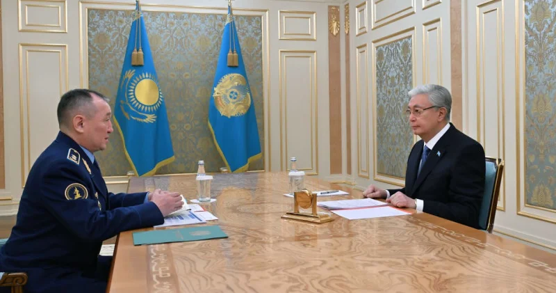 Тоқаев қорғаныс министрін қабылдады
