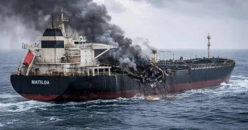 Произошёл взрыв: КазМунайГаз оценивает ущерб от атаки дрона на танкер своей дочки