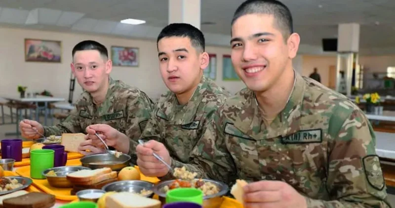 Әскерилердің асханасы: азық түлік үлесі өсті, рацион кеңейді