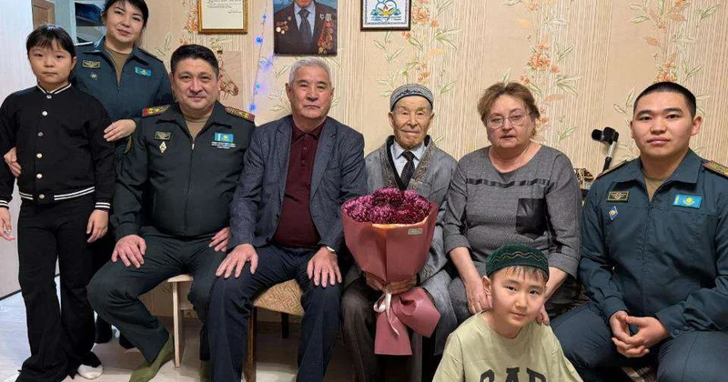 У ветерана вековой юбилей