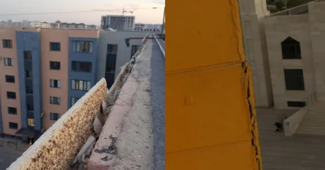 Нарушение при строительстве выявили в одном из жилых домов Актау