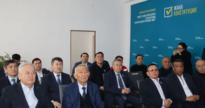 Жаңа Конституция ел болашағына бағытталған стратегиялық қадам: Жамбылда коалиция жұмысы басталды