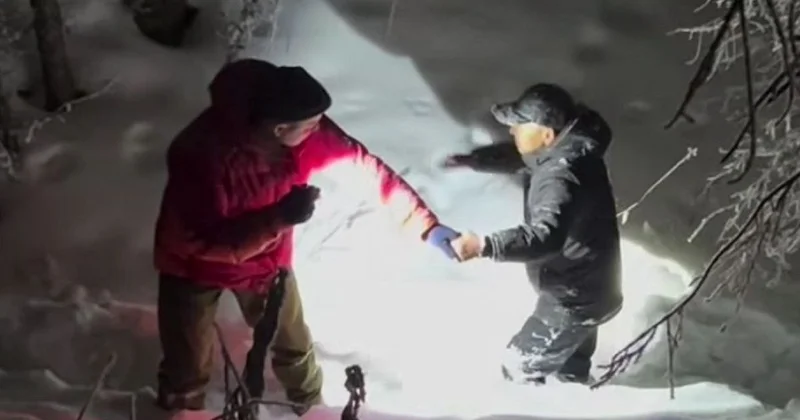 Без телефона и документов: мужчину нашли в горах Алматы (видео)