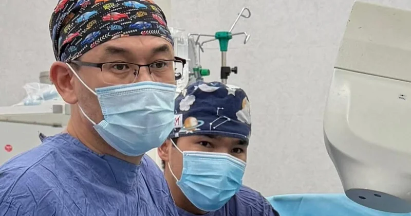 Шымкентте дәрігерлер биіктен құлаған науқасқа сирек кездесетін ота жасады