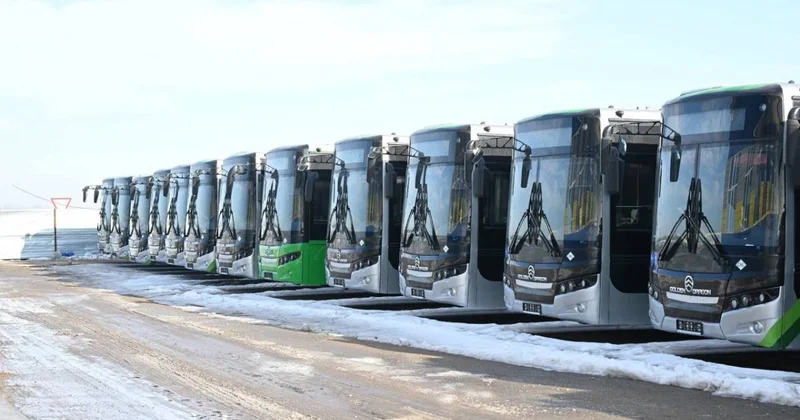 Три автобуса поедут по новой схеме в Алматы