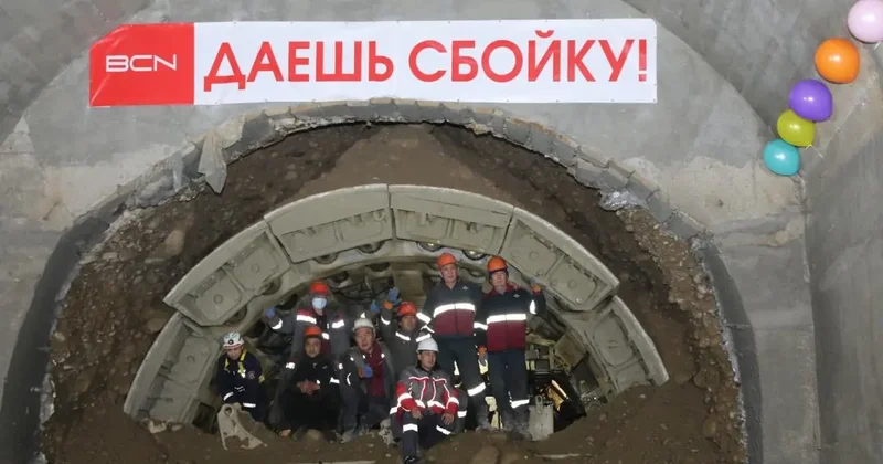 Станцию метро в Алматы строят с опережением сроков