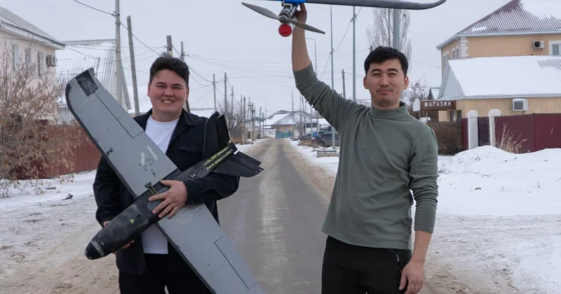 Дрон жасаған инженерлер