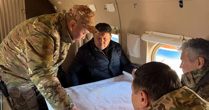 Вице премьер проверил готовность области Улытау к паводкам