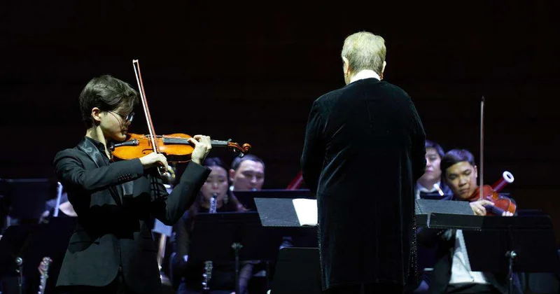 В Қазақконцерте состоялся концерт PAGANINI & BRUCH