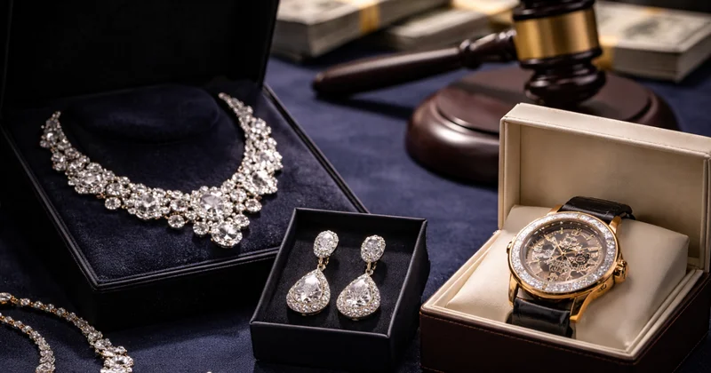 Украшения и часы на сотни миллионов тенге не продали на торгах