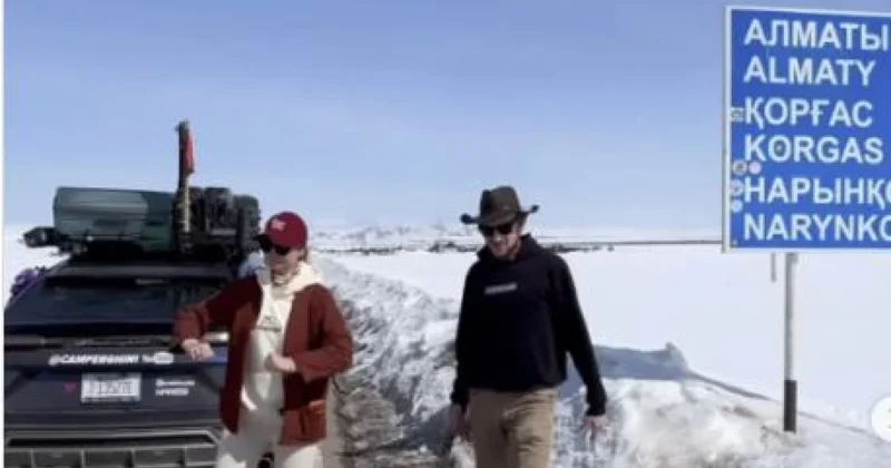 Известный американский автопутешественник посетил лучшие места Алматы