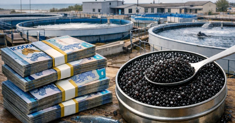 Госзавод пытался закупить икру осетровых почти на 150 млн тенге в Атырау