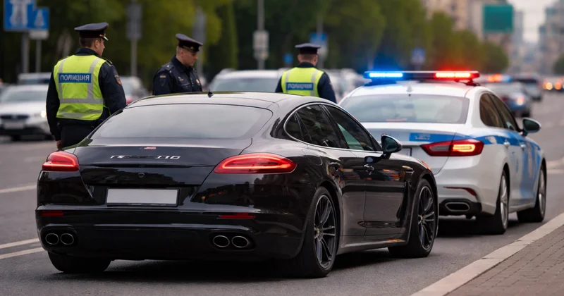 Злостный лихач на Porsche долетался в Астане и получил наказание