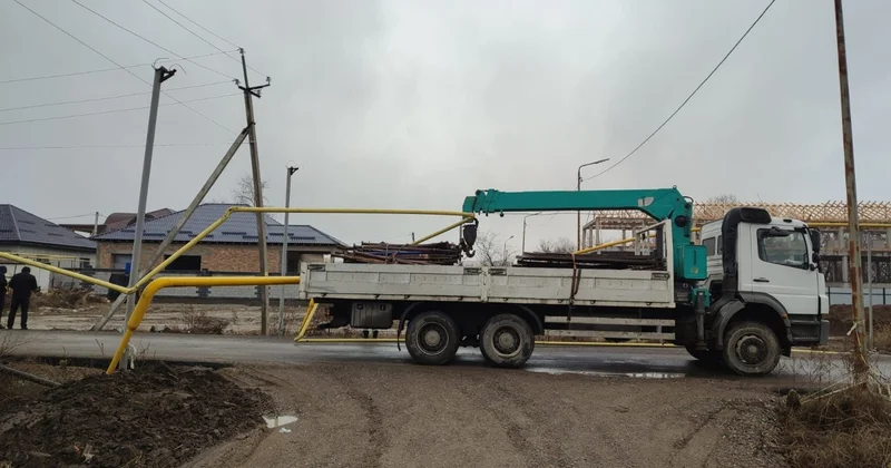 Алматыда көше ұзарту жұмыстарына байланысты кей аудандарда газ беру тоқтатылады