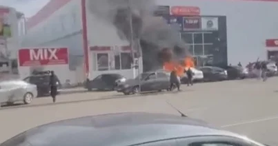 Оралда автокөлік өртеніп, 16 жастағы жасөспірім күйік жарақатын алды