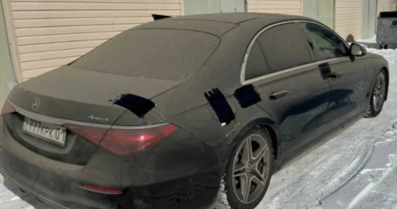 Перизат Қайраттың Mercedes і полицияға берілді жаңа мәліметтер