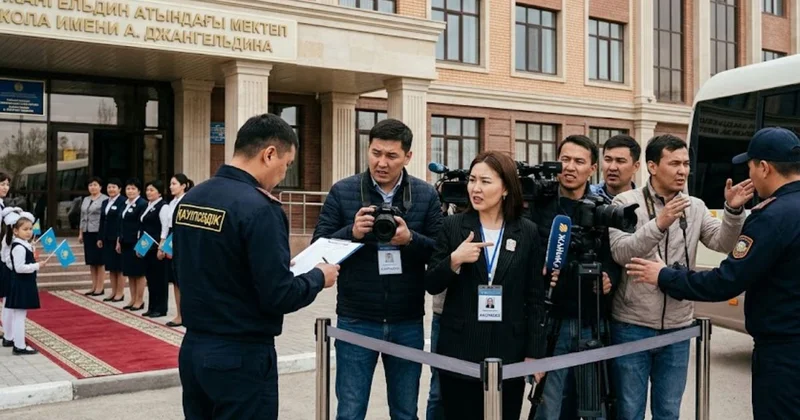 Министрдің Атырауға сапары: журналистер баспасөз туры​на қатыса алмады