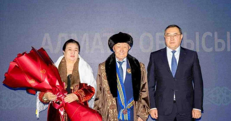 Еңбек ардагері Стахан Белғожаев I дәрежелі Барыс орденімен марапатталды