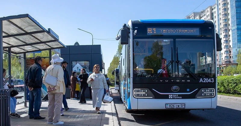 Оплачивать проезд в автобусах Астаны без приложения смогут туристы