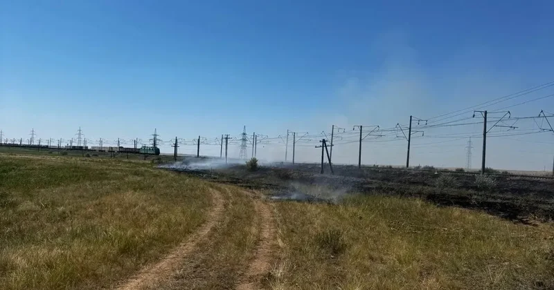 Ақмола облысында аптап ыстықта үш өрт ошағы тіркелді