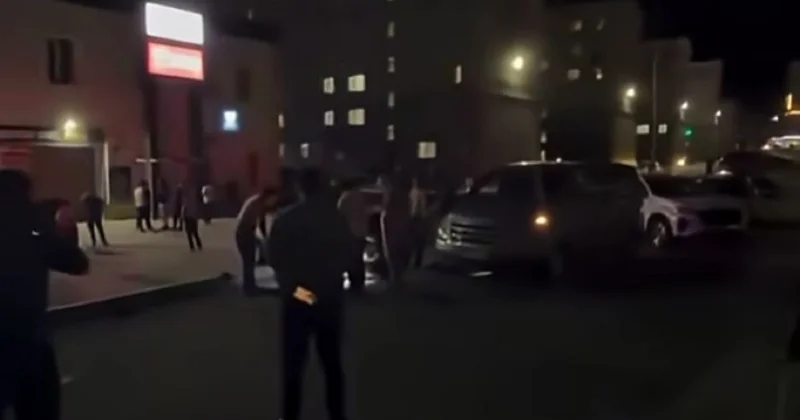 Ночная спецоперация попала на видео в Актау