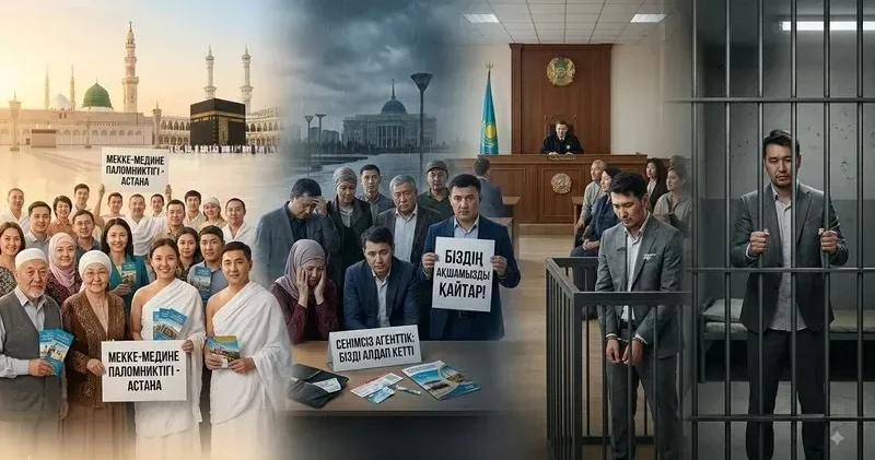 37 қазақстандық Мекке мен Мәдинаға қажылыққа бару үшін 60 млн теңге төлеп, сан соғып қалды