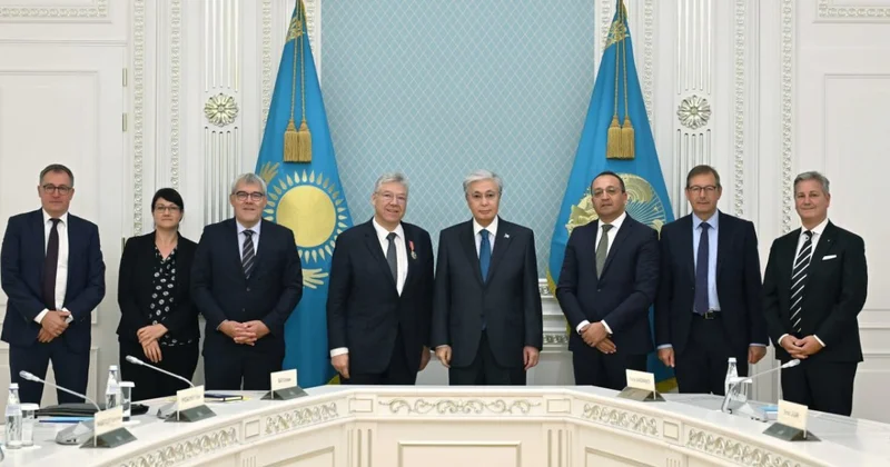 Токаев встретился с парламентариями из Швейцарии