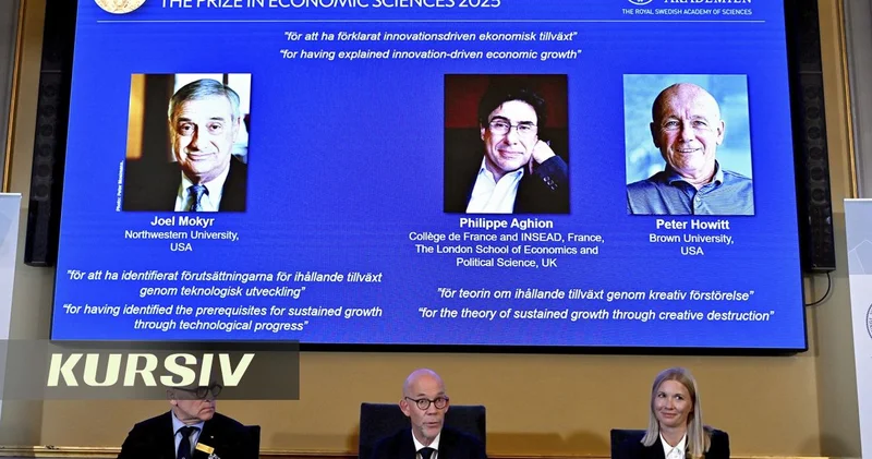 ‘Creative Destruction’ pioneers awarded 2025 Nobel Prize in Economics