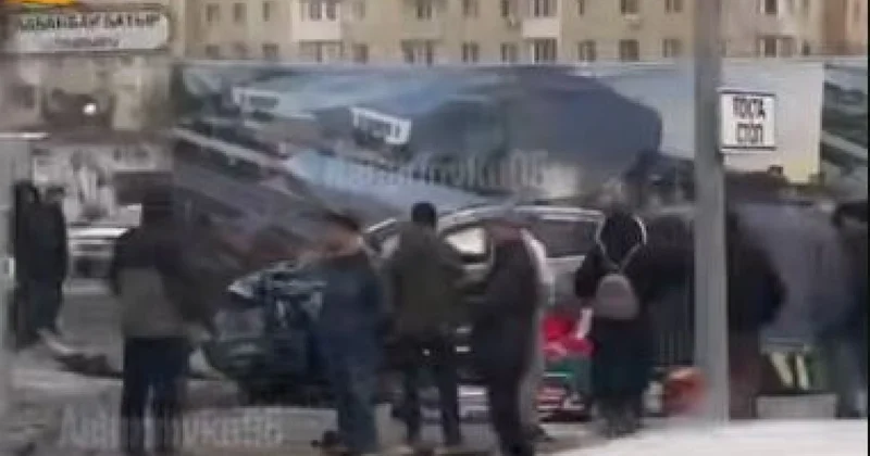 Смертельное ДТП произошло в Астане (ВИДЕО)