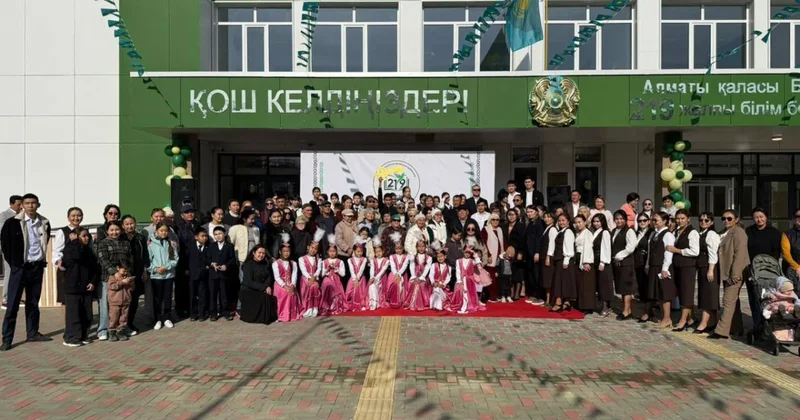 В 2025 году в Наурызбайском районе Алматы открыты три школы на 5,5 тыс. мест