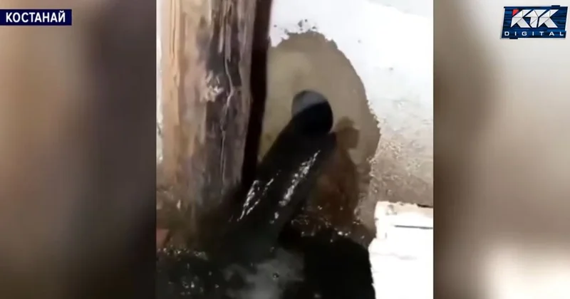 Воняет невозможно : фекалиями затопило дачный массив в Костанае (видео)