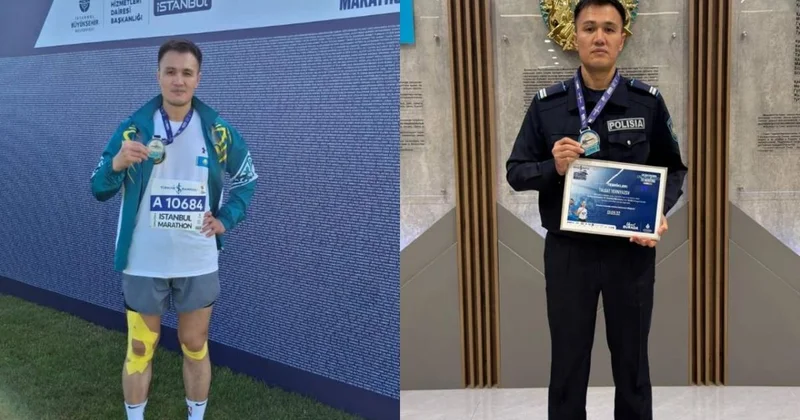 Казахстанский полицейский вошел в число сильнейших на стамбульском марафоне