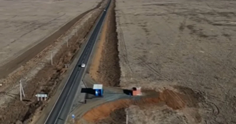 ​Ақтөбе өңірінде Қазақстан мен Ресейді байланыстыратын жолдың маңызды бөлігі жаңарды