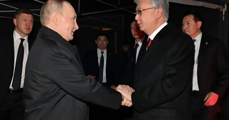 Токаев и Путин тепло попрощались