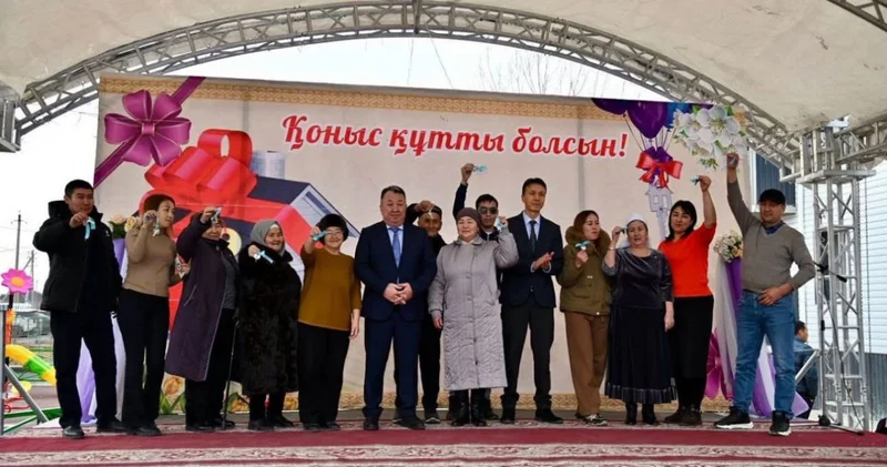 Тәуелсіздік мерекесі қарсаңында Түркістан облысында жаңа тұрғын үй пайдалануға берілді