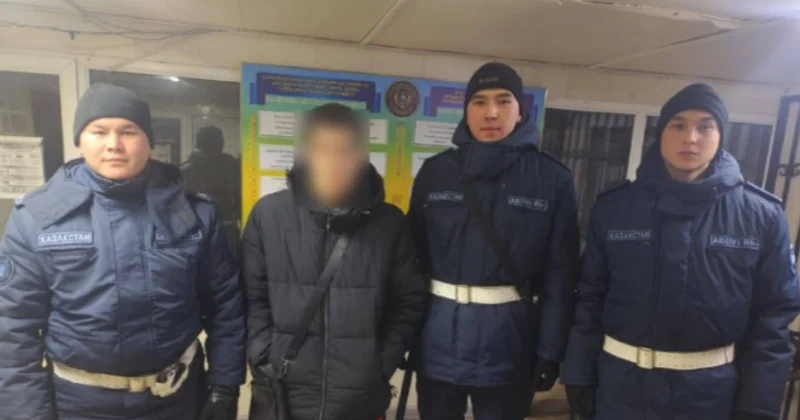 Мужчина с мачете гулял по Конаеву