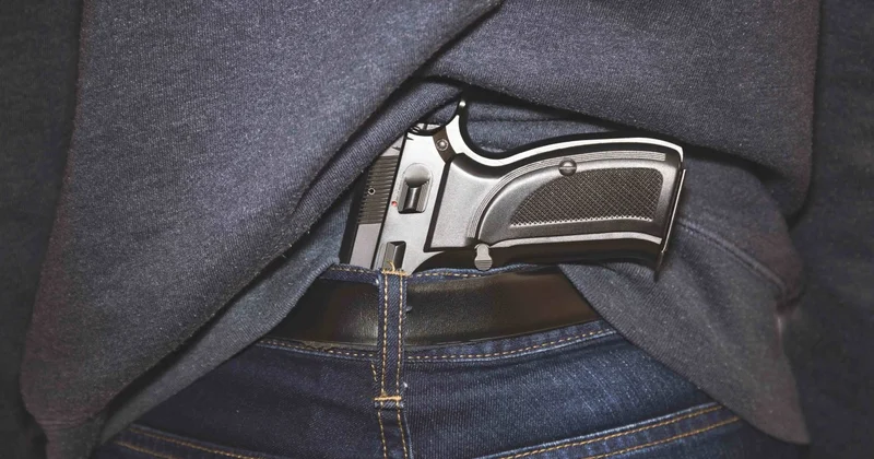 В Уральске пьяный мужчина с двумя пистолетами в руках пришёл на автозаправку