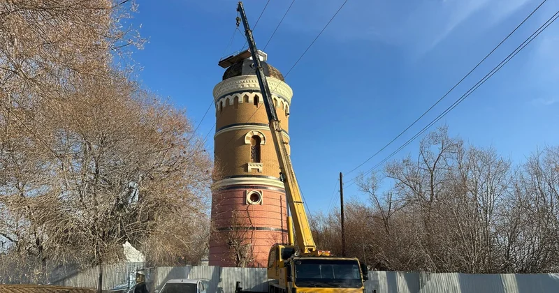Қазалыда ХХ ғасырда салынған су қыспақты мұнара әлі күнге жұмыс істеп тұр