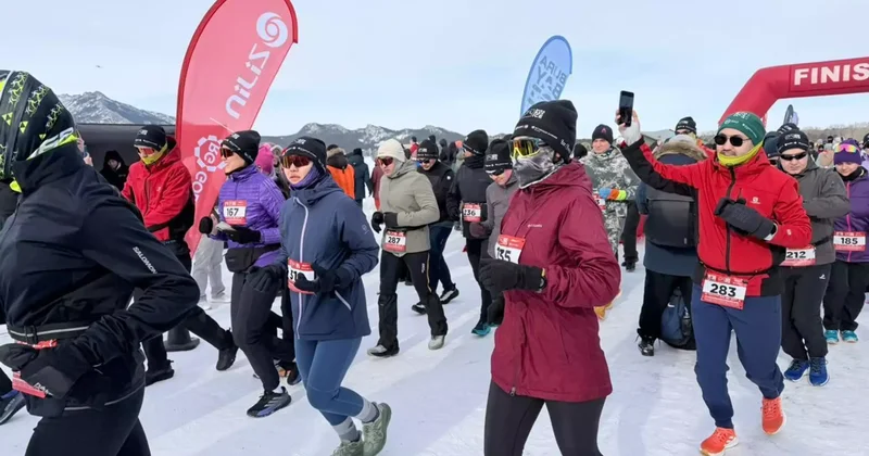 Бурабайда әлемнің 11 мемлекеті қатысқан халықаралық мұзда жүгіру жарысы өтті