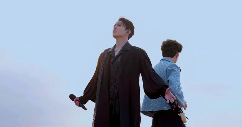 Димаш и Мансур Кудайберген представили песню SAMGAU в новом выпуске шоу Voice Beyond Horizon