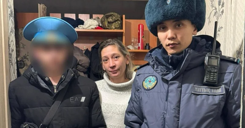 Нацгвардейцы в Усть Каменогорске вернули матери потерявшегося сына