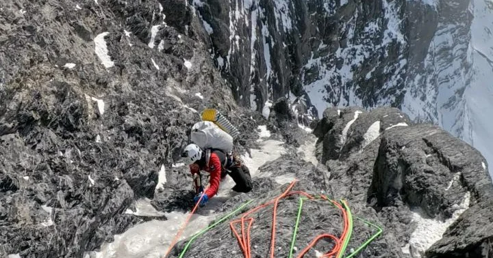 Алғаш рет қазақ альпинистері Эйгер тауының солтүстік қабырғасын бағындырды