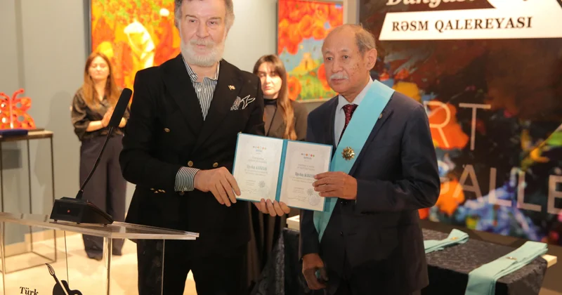 Суретші Алпысбай Қазғұловқа Түркі дүниесі Көркемсурет академиясының атағы берілді
